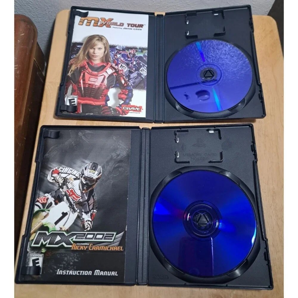 4 PS2 Motocross Mania 3,Jeremy McGrath,MX2002,MX World Tour